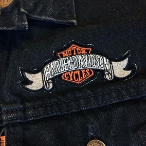 Oversized Levi’s Harley Davidson Jean Jacket